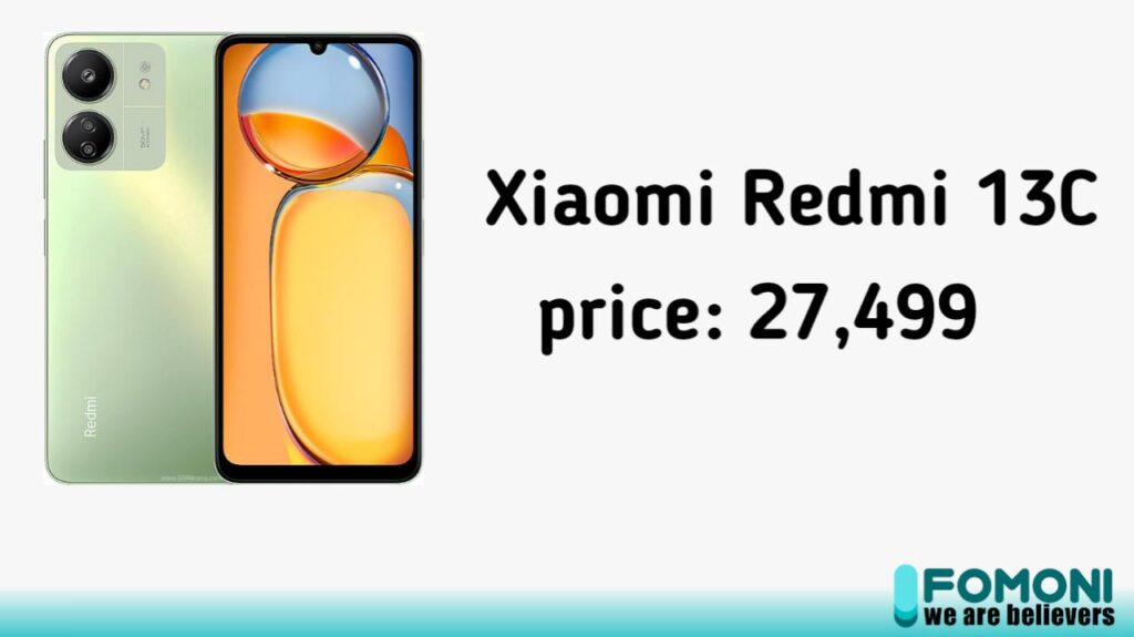 Xiaomi Redmi 13c, best mobile under 30000 in Pakistan