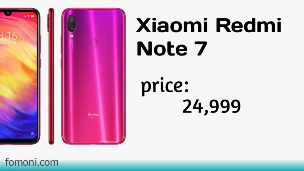 Xiaomi Redmi note 7 price, redmi mobile price in pakistan 20000 to 30000